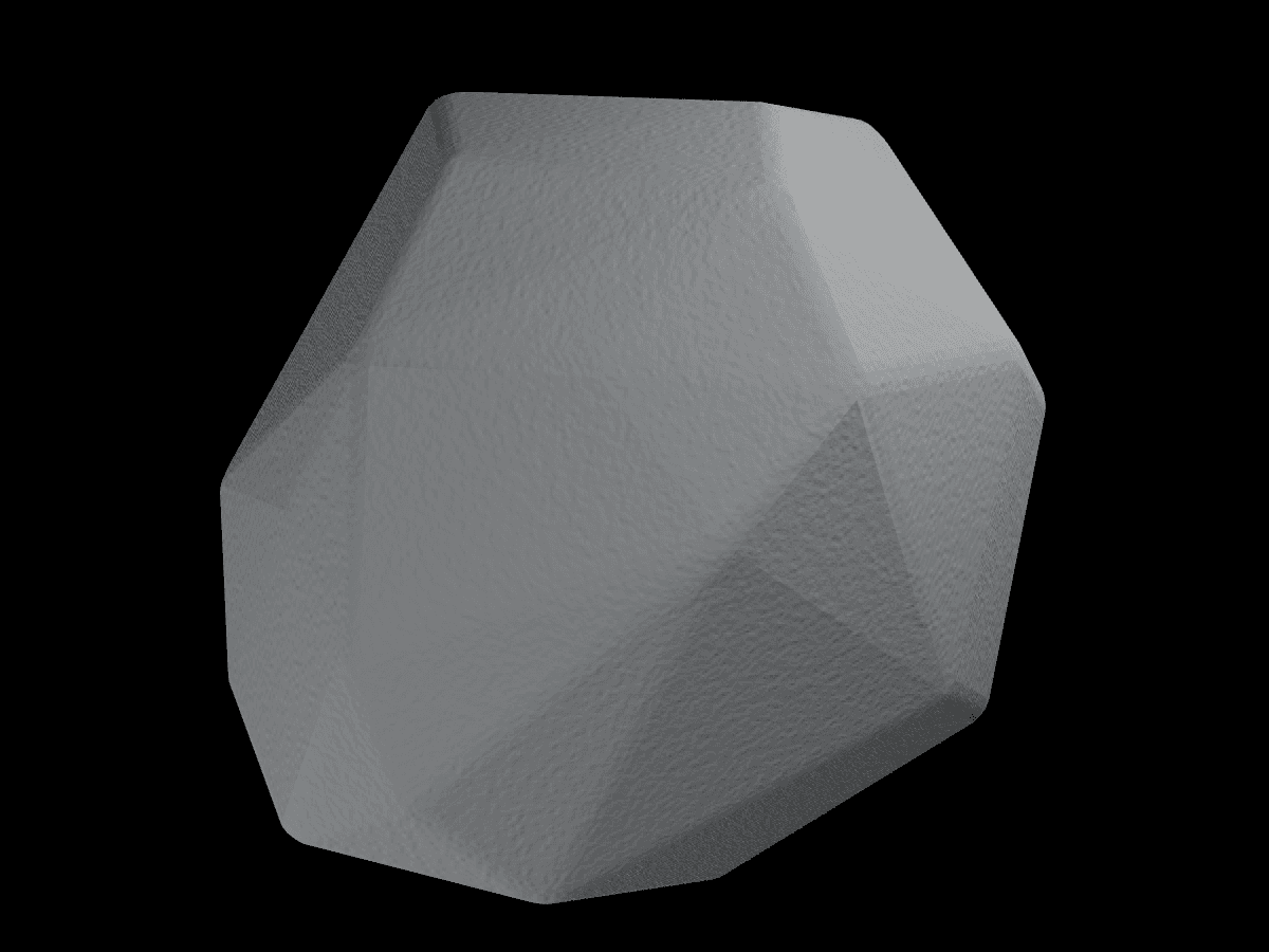 Rawk 48 soft-peak model viewed from above